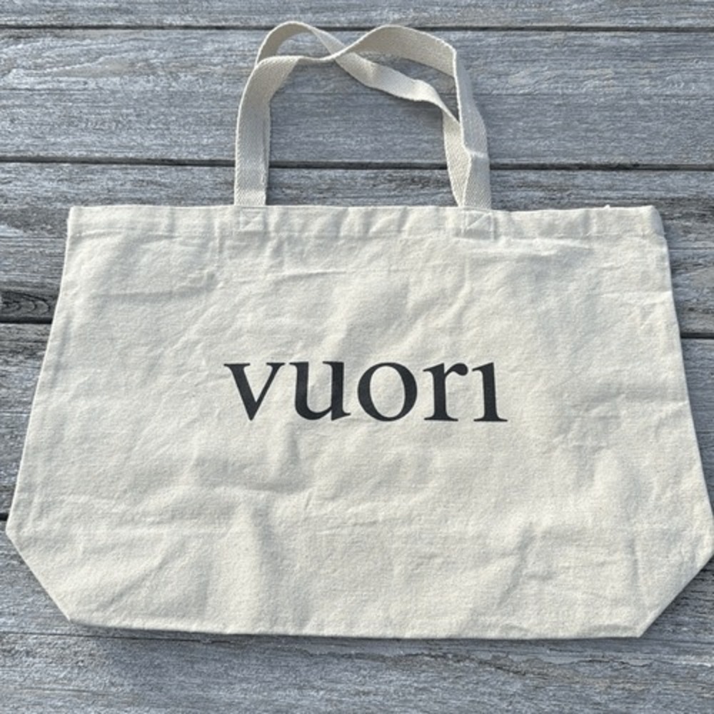 Vuori Canvas Tote Bag Market Tote Eco Nwot
